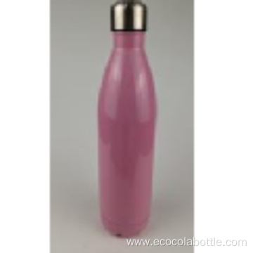 1000ml Stainless Steel Solid Color Vacuum Cola Bottle